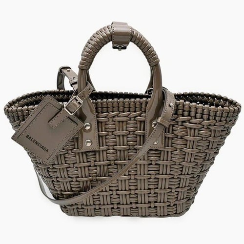 Balenciaga gray plastic - gray, basket