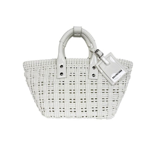 Balenciaga bistro basket white - basket,
